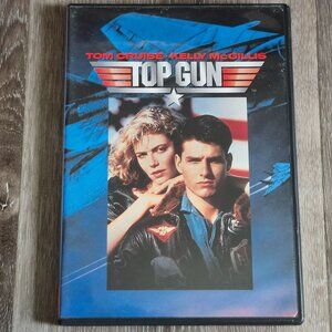 Top Gun 1986 DVD 1998 Paramount Puctures Tom Cruise